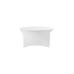 Fata de masa Symposium, rotunda, Alb, 1800x(H)760 mm Hendi