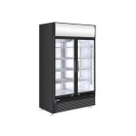 Vitrina frigorifica cu panou iluminat, 2 usi, 512L, Arktic, 220-240V/510W, 1120x585x(H)1900mm - Image 4