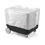 Carucior Hendi pentru transport farfurii, polipropilena, pentru farfurii cu diametrul ?de la ø170 mm la ø330 mm, 930x720x(H)800 - Image 5