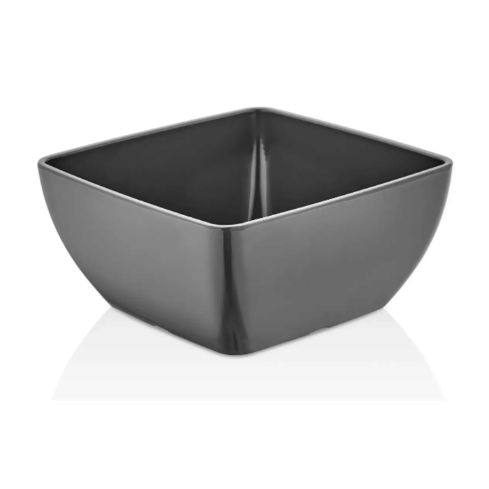 Bol pătrat din melamină, grafit, 190x190x(h)90mm Fine Dine - Image 9