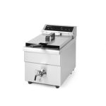 Friteuza cu inductie Hendi Kitchen Line, 8 lt, corp inox, 3500W, functie boost pentru incalzire rapida, Hendi, 290x485x(H)406mm - Image 2