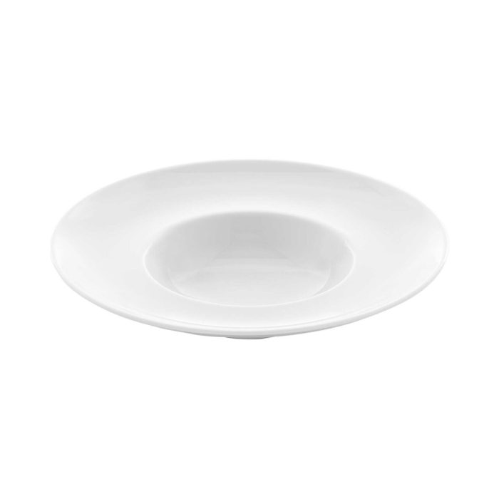 Farfurie adâncă cu margine lată Bianco 270 mm Fine Dine - Image 12