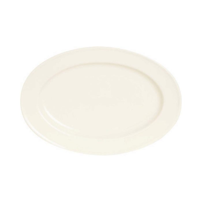 Farfurie ovală Fine DIne, Crema 390x270 mm - Image 16