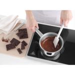 Tigaie Bain-Marie Hendi, 1litru, Inox, cu pereti dubli si rezervor pentru apa, 330x165x(h)95mm - Image 2