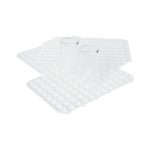Set 5 bucati suport pentru scurgere pahare 313x209 mm, interconectabile, Hendi - Image 2