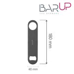 Desfacator de sticle, Bar up, Negru, 180x40mm - Image 3
