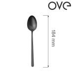 Lingura de desert Amarone Black, OVE, 184 mm - Image 8