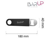 Deschizator de sticle Barup de 18 cm (maner din silicon), imprimare intr-o singura culoare - Image 4