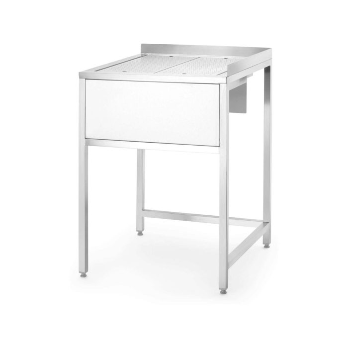 Masa de colt Oxygen Hybrid cu vas de chiuveta ascuns si spalator de carafe, 650x650x(h)900mm Barbatic - Image 10