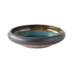 Farfurie Fine Dine pentru supa, colectia Lazur, diametru 152 mm, portelan decorat manual - Image 9