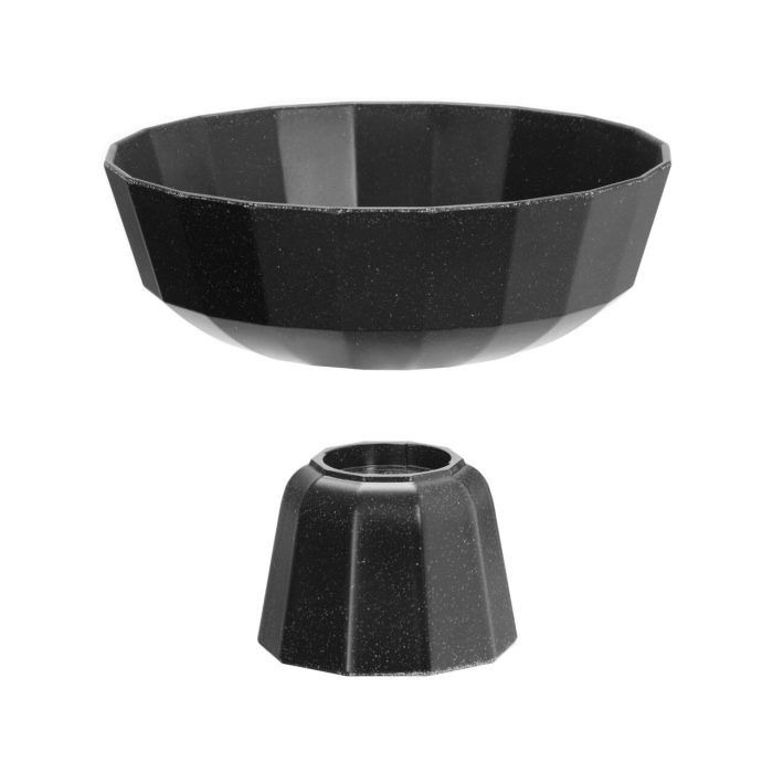 Bază pentru fructieră Metropolis, neagru, 110×82 mm, 110x(h)82mm Fine Dine - Image 4