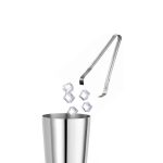 Cleste Hendi pentru cuburi gheata, otel inoxidabil, 180 mm - Image 3