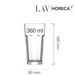 Pahar inalt Amsterdam 360 ml, LAV - Image 14