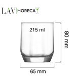 Pahar Riga, 215 ml, LAV - Image 9