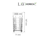 Pahar înalt Glasgow 356 ml, LAV - Image 9