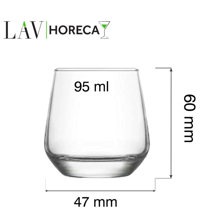 Pahar de apa Lyon Espresso, 95ml, LAV - Image 11
