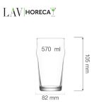 Pahar de bere Berlin 570 ml, LAV - Image 15