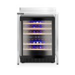 Masă de bar Oxygen Construction, argintie 700x650x(H)900 mm, Barmatic - Image 5