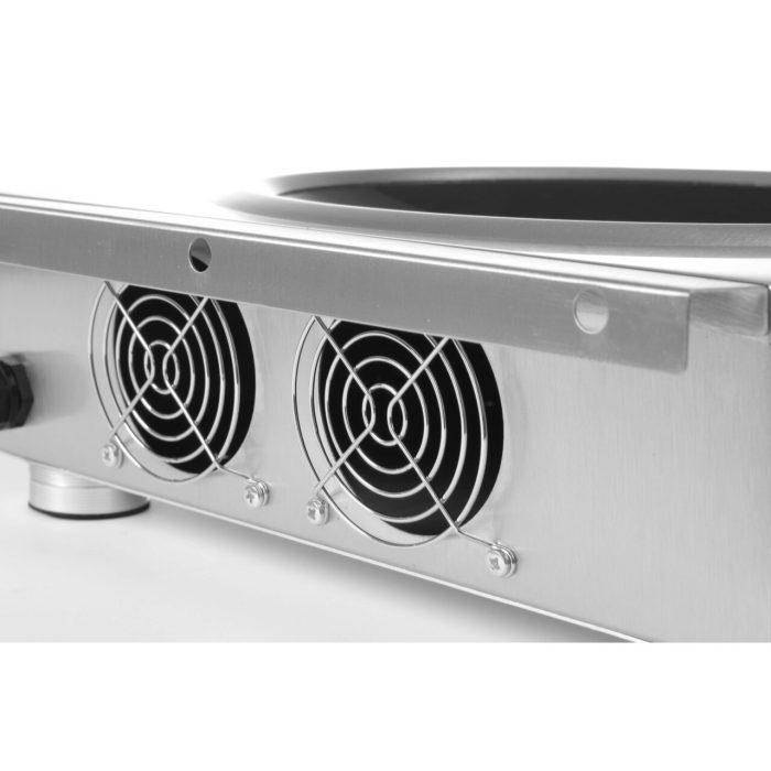 Plita cu inductie profesionala, Hendi Profi Line, model 3500 W, control digital, corp inox, 34 cm x45 cm x12 cm inaltime - Image 4