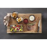 Cos servire tip mini-fry, pentru servire snacks , cartofi prajiti, inox, 100x80x(H)75mm, Hendi - Image 2