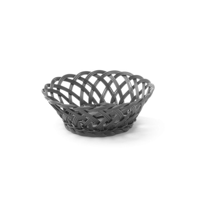 Cos servire Hendi, 200x200x(H)65 mm rotund, Polipropilena - Image 2