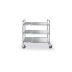 Carucior Hendi inox pentru 3 tavi, 905x585x(H)945mm - Image 2