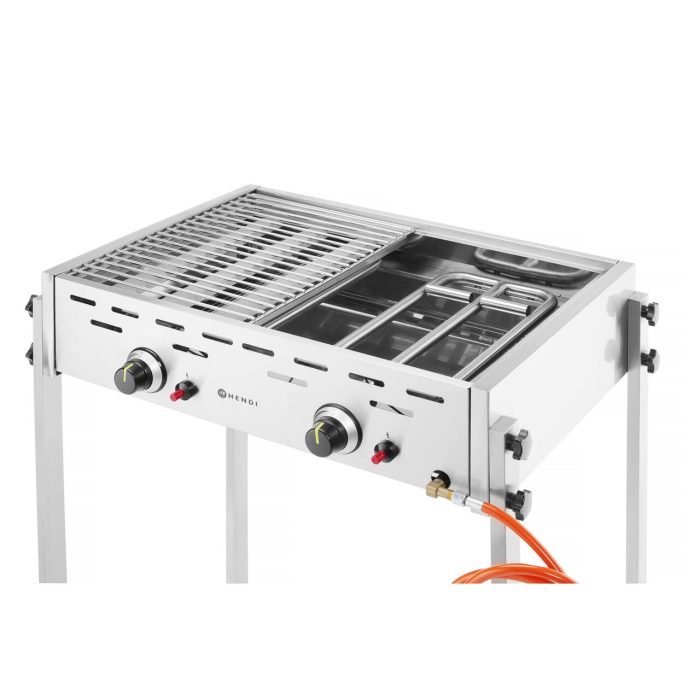 Gratar pe gaz Roast-Master Pro, HENDI, 11,6kW, 790x560x(H)900mm - Image 2