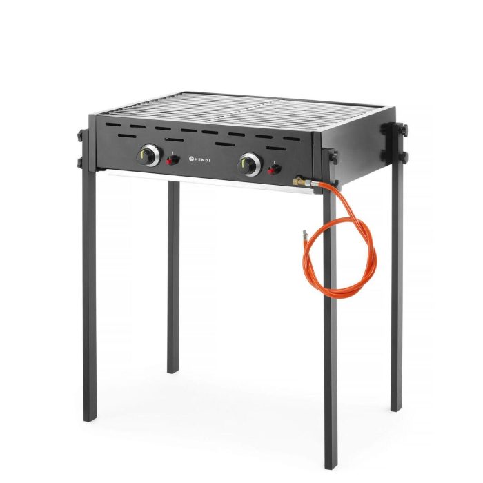 Gratar pe gaz Roast-Master Pro Black, HENDI, negru, 11,6 kW, 790x560x(H)900mm - Image 6