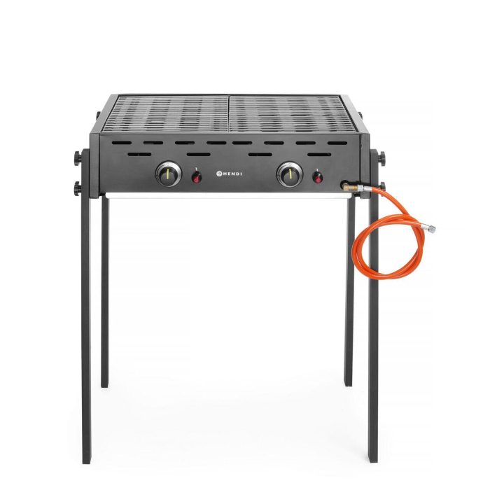 Gratar pe gaz Roast-Master Pro Black, HENDI, negru, 11,6 kW, 790x560x(H)900mm - Image 4