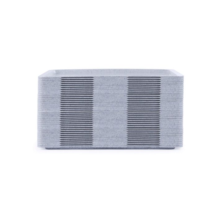 Tava servire dreptunghiulara 32.5x53 cm, GN1/1, solida, culoare granit, Hendi, potrivita si pentru uz profesional - Image 2