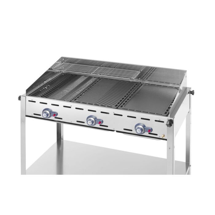 GRILL BARBECUE GREEN FIRECU 3 ARZATOARE 1078x612x(H)825 - Image 2
