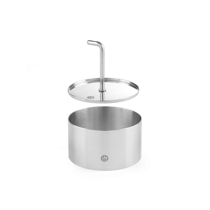 Forma inel pentru conturare prajituri si mancaruri 140x(H)50 mm, inox, Hendi - Image 2