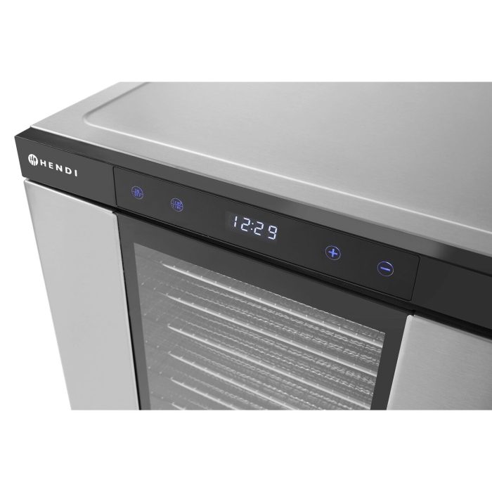 Deshidrator alimente Hendi Profi Line, 1000 W, 10 tavi, Temperatura reglabila 35-75?C, Gri - Image 7