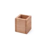 Suport pentru tacamuri din lemn durabil 80x80x(H)95 mm Hendi - Image 2