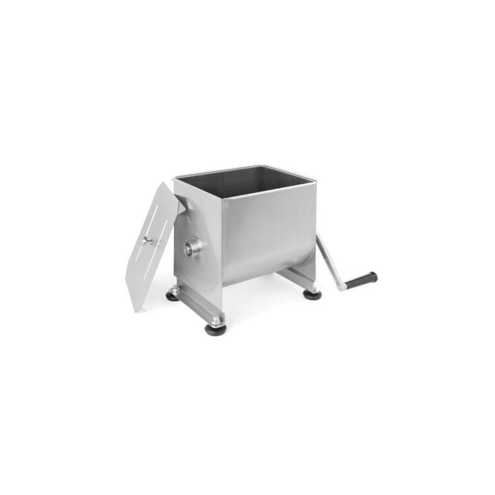 Aparat manual Hendi pentru mixare/amestecare carne pentru carnati, capacitate 18 L, 7kg, inox AISI 304, 580x250x(H)415mm - Image 3
