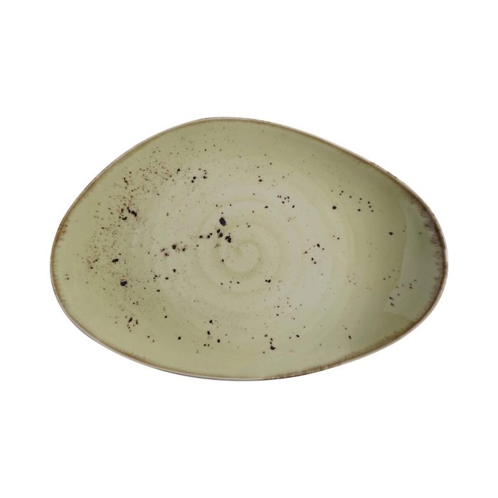 Farfurie cu formă organică Olive 350x210 mm Fine Dine - Image 21