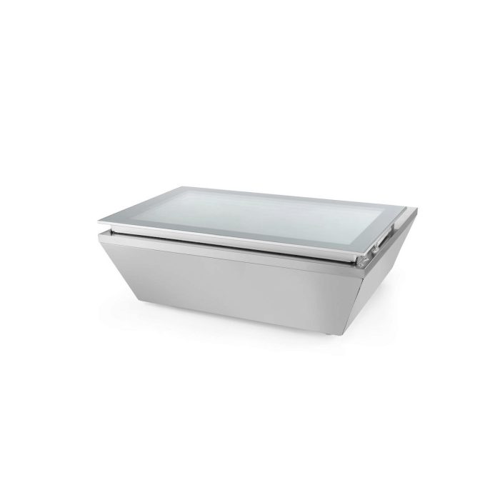 Vitrina de prezentare pentru inghetata, 77 lt, -18/-25 gr C, corp inox, ARKTIC by Hendi, 867x735x(H)373mm, Clasa energetica E - Image 2