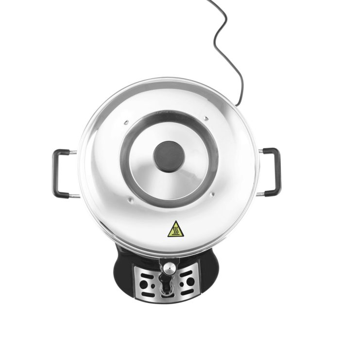 Percolator / cafetiera profesionala, 6lt, Hendi, cu pereti dubli din inox, 1500W, diam. 241x (H)480 mm, robinet anti-picurare, temperatura ajustabila pana la 100 C, filtru incorporat pentru cafea macinata - Image 6