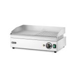 Gratar electric HENDI, Kitchen 1/2 neted, 1/2 striat 220-240V/2400W, 527x404x(H)233mm - Image 3
