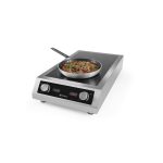 Plita cu inductie profesionala, Hendi Profi Line, model 7000 D ,putere 2x3500 W, control digital, corp inox, 40,5 cm x69,8 cm x14,5 cm inaltime - Image 6