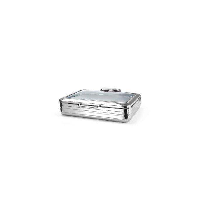 Chafing Dish cu capac de sticla Delux GN 1/1 , Fine Dine - Image 6
