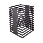 Coloana bufet Skiatos, 12 nivele, Fine Dine, Negru 250x250x350 mm - Image 8