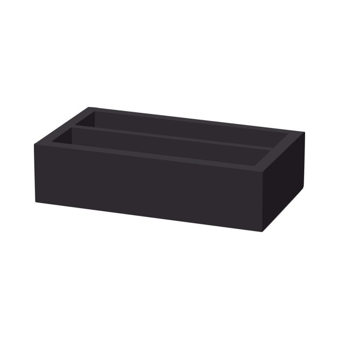 Cutie de tacamuri Madeira Black din doua sectiuni 275x165x60 mm Fine Dine - Image 6
