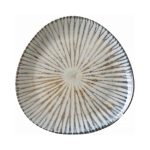 Farfurie triunghiulară Ammonite 260 mm Fine Dine - Image 10