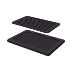 Placă de tăiat pâine Madeira Black 530x325 mm Fine Dine - Image 6