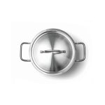 Oala inalta cu capac 37 Lit ,36 cm diametru x 36 cm inaltime, inox 18/8, gama Hendi Profi Line, potrivita si pentru uz profesional - Image 3
