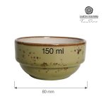 Bol stivuibil Olive 80 mm, 150 ml Fine Dine - Image 12