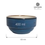 Bol stivuibil Iris 120 mm, 400 ml Fine Dine - Image 6