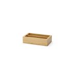 Cutie de tacamuri din stejar Madeira din doua sectiuni, 275x165x60mm Fine Dine - Image 3