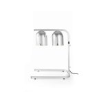 Suport cu 2 lampi infrarosu pentru mentinerea la cald a mancarii, 500 W, Hendi, 495x355x(H)590 mm - Image 6